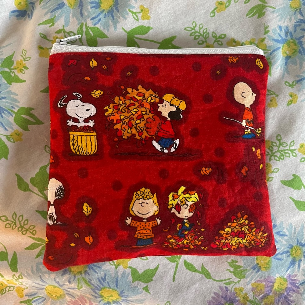 Charlie Brown pouch